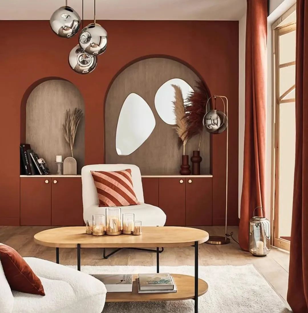 2023秋冬爆火的「美拉德風(fēng)」，演繹復(fù)古情調(diào)，成就家居新風(fēng)尚