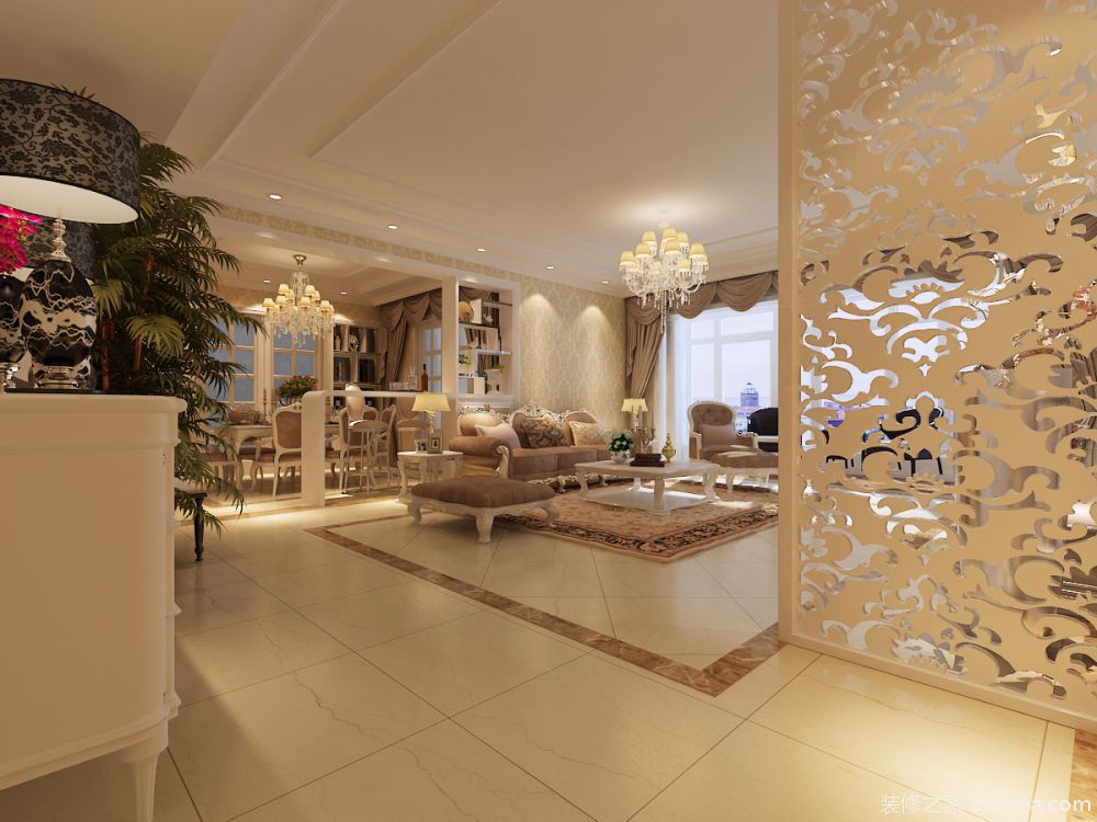 2024全屋定制裝修設計歐式古典隔斷要注意哪些？該如何搭配？