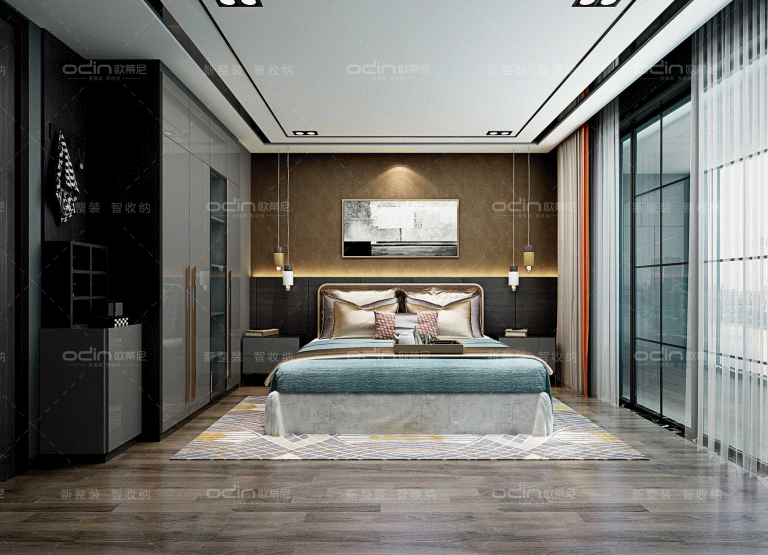 流光簡裝修風格全屋定制效果圖