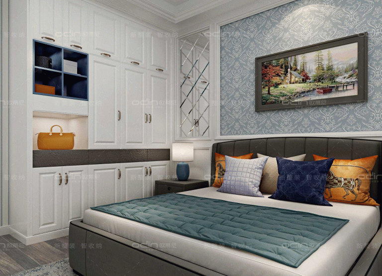 思哲藍裝修風格全屋定制效果圖