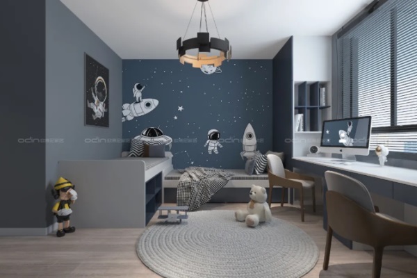 不同階段兒童房設計攻略