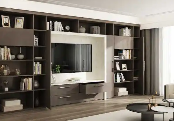 全屋定制電視柜怎樣節省空間?歐蒂尼家居來教你