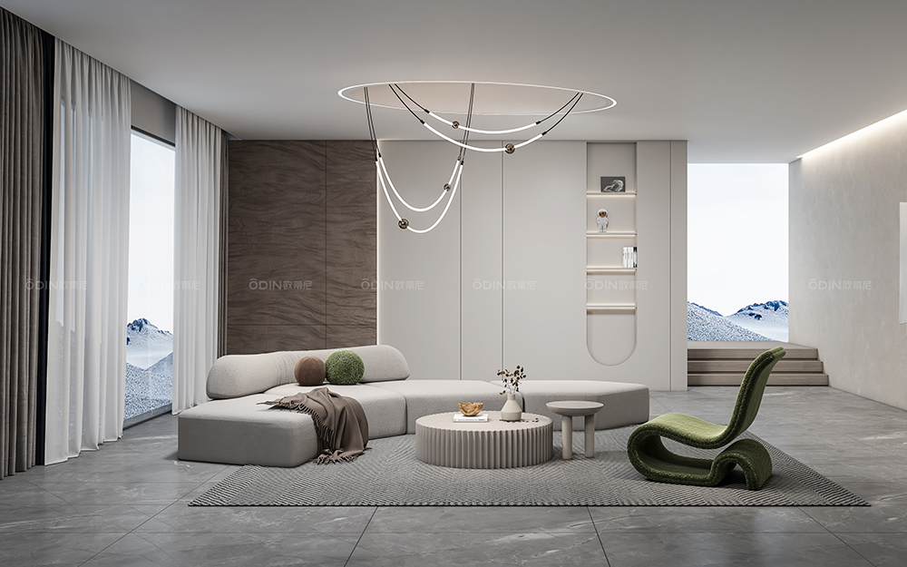 啟點系列裝修風格沙發背景墻效果圖大全裝修風格全屋定制效果圖大全3