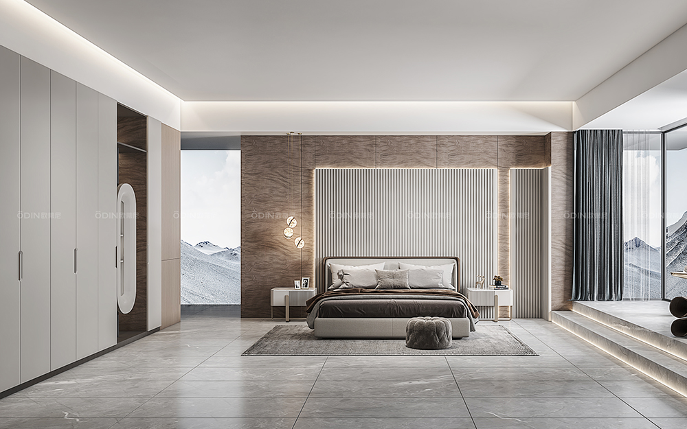 啟點系列裝修風格臥室背景墻效果圖大全裝修風格全屋定制效果圖大全5