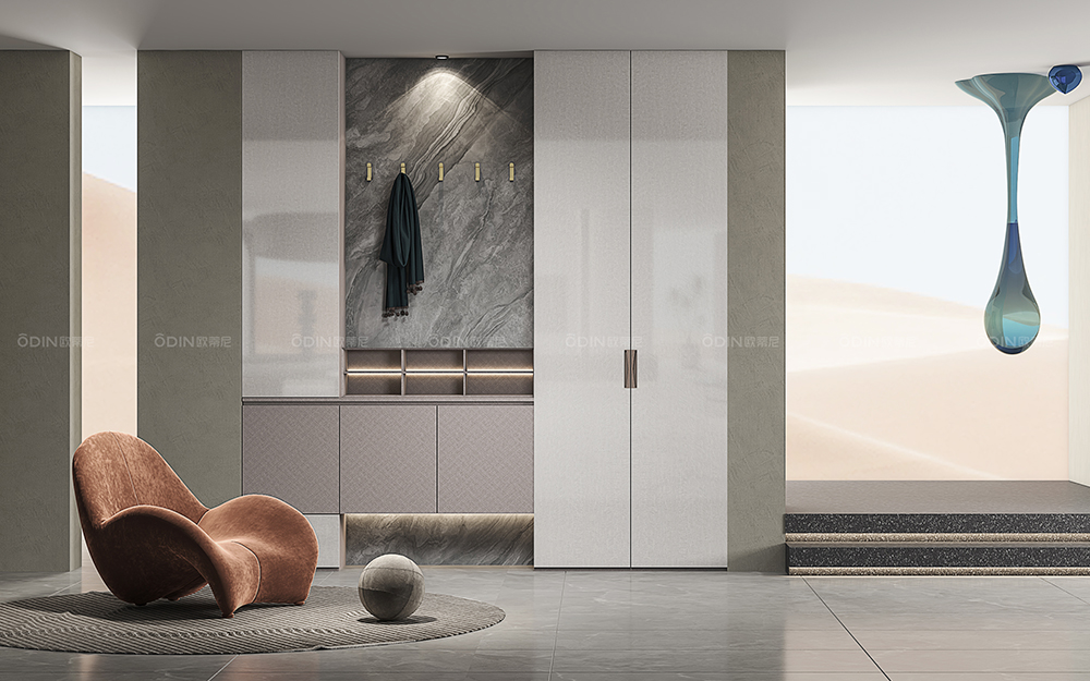 無際系列裝修風格入戶柜效果圖大全裝修風格全屋定制效果圖大全3