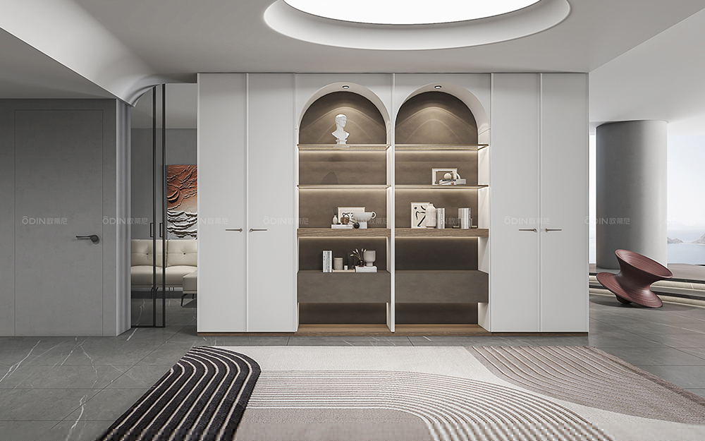至臻系列裝修風格書柜效果圖大全裝修風格全屋定制效果圖大全4
