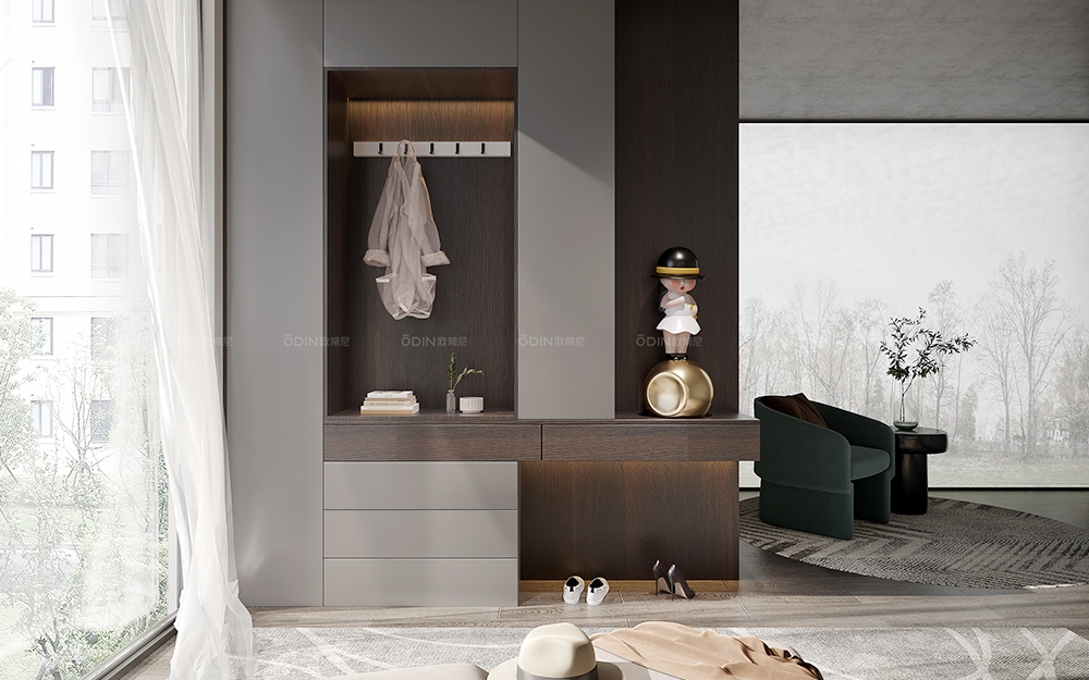 潮系列裝修風(fēng)格入戶玄關(guān)柜效果圖大全裝修風(fēng)格全屋定制效果圖大全4