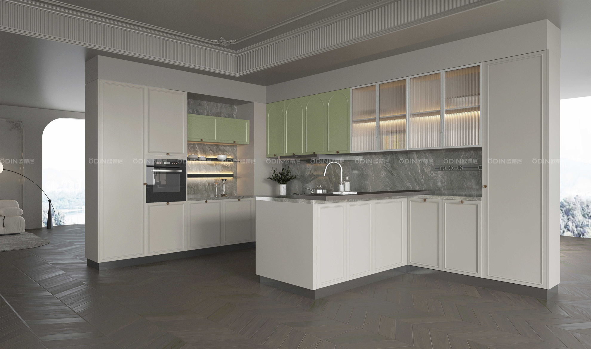 蔓蒂裝修風格櫥柜效果圖大全裝修風格全屋定制效果圖大全1