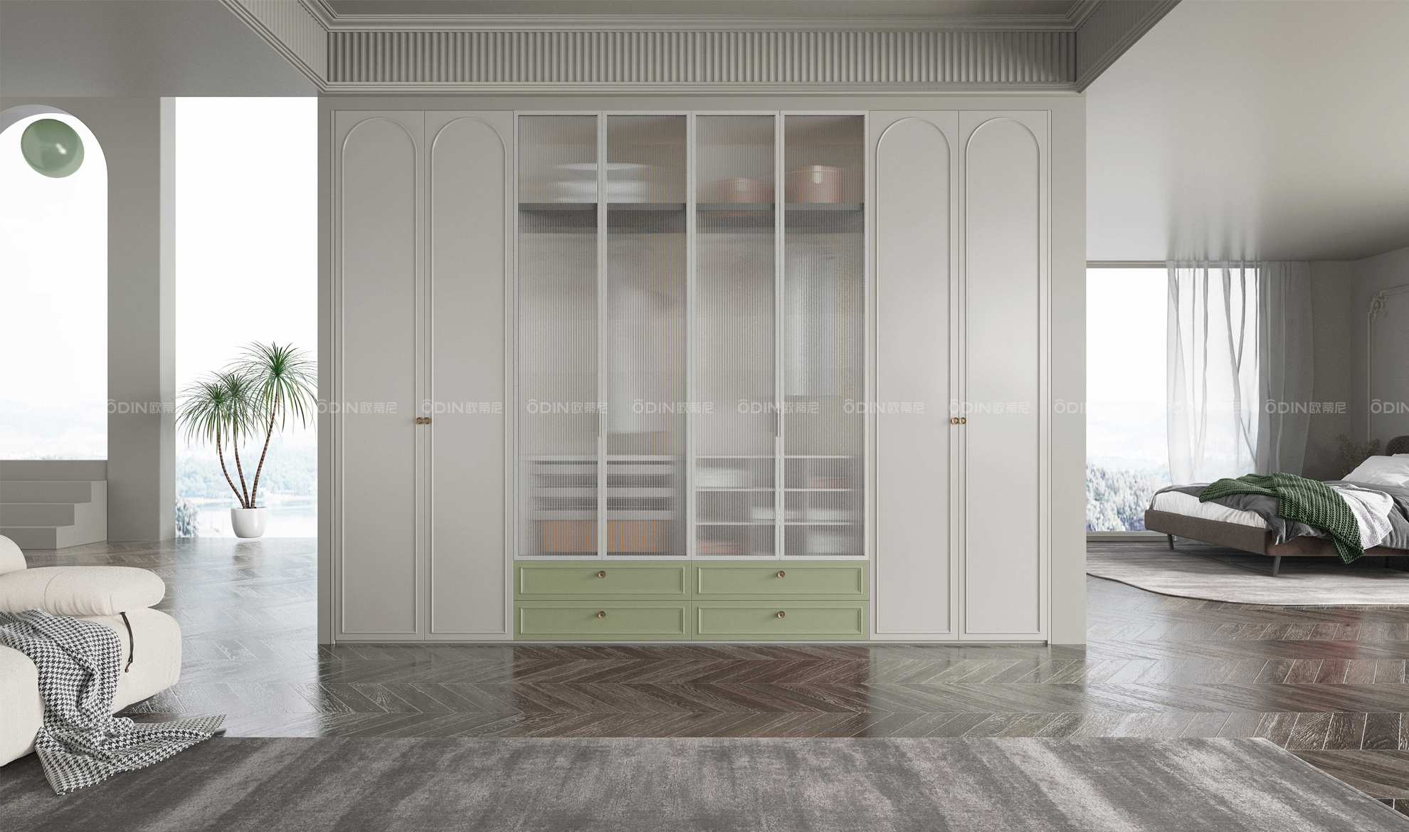 蔓蒂裝修風格衣柜效果圖大全裝修風格全屋定制效果圖大全5